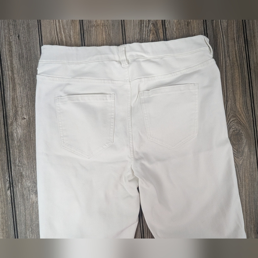 Liverpool Size 10 The Ankle Skinny In White - Picture 2 of 12